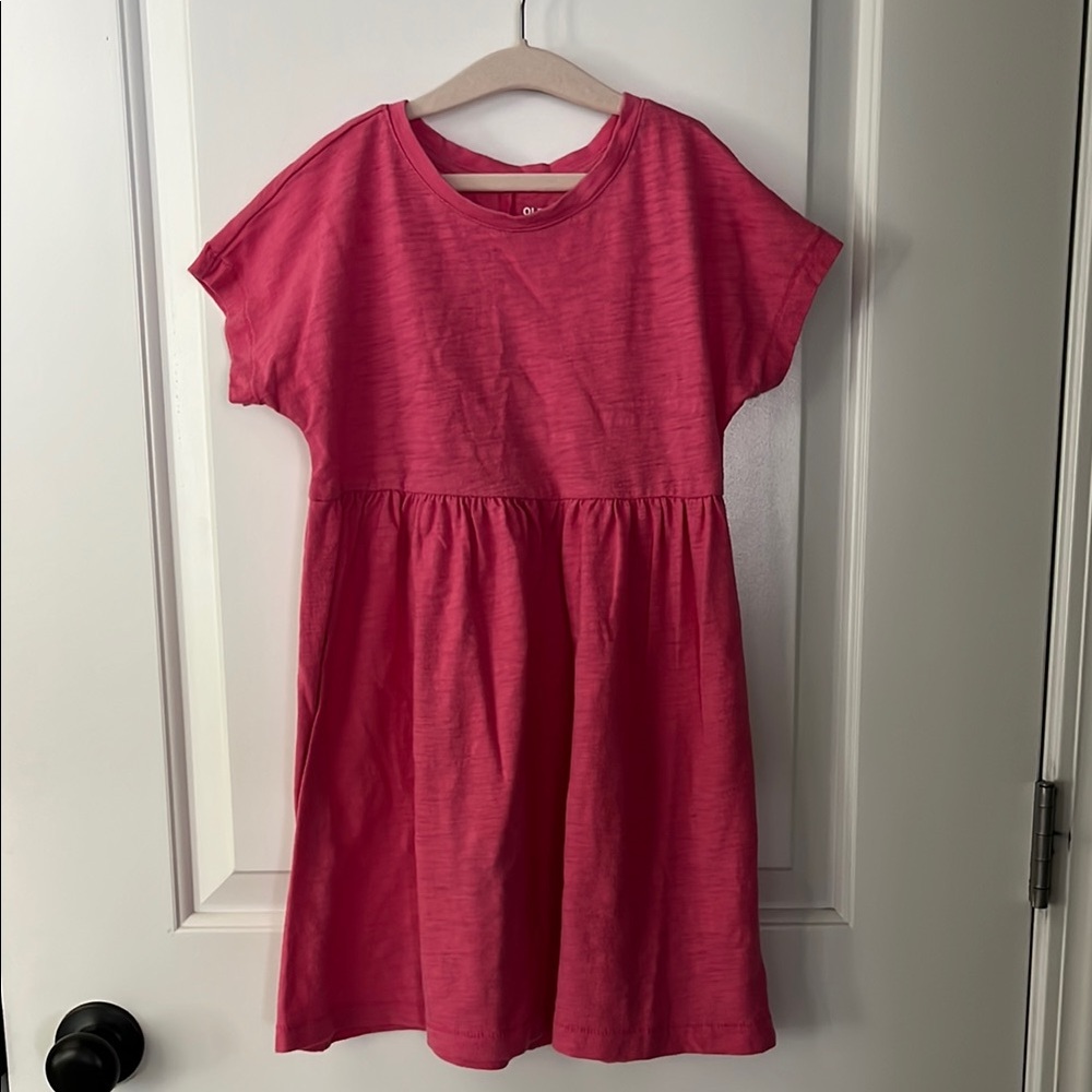 Old Navy pink short sleeve dress